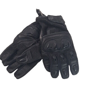Sedici Mens 2XL Leather Gloves Motorcycle Riding 50% Leather